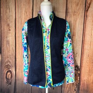 Women's HEAD snow leopard sweater knit vest NWT!